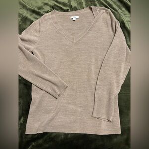 Womens’ Neck Sweater - Tan